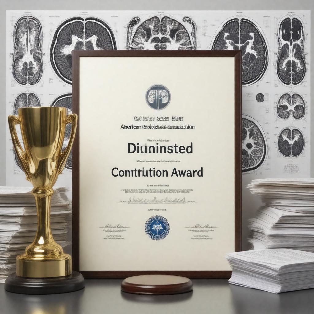 Distinguished Scientific Contribution Award